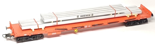 Loewe 2553 - H0 - Vierkant-Stahlrohre Hoesch, 190 mm